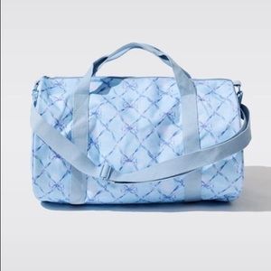 LoveShackFancy X Beach Riot Duffle Bag BEAUX BLUE TIE DYE